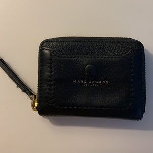Mini Marc Jacobs Black Leather Wallet
